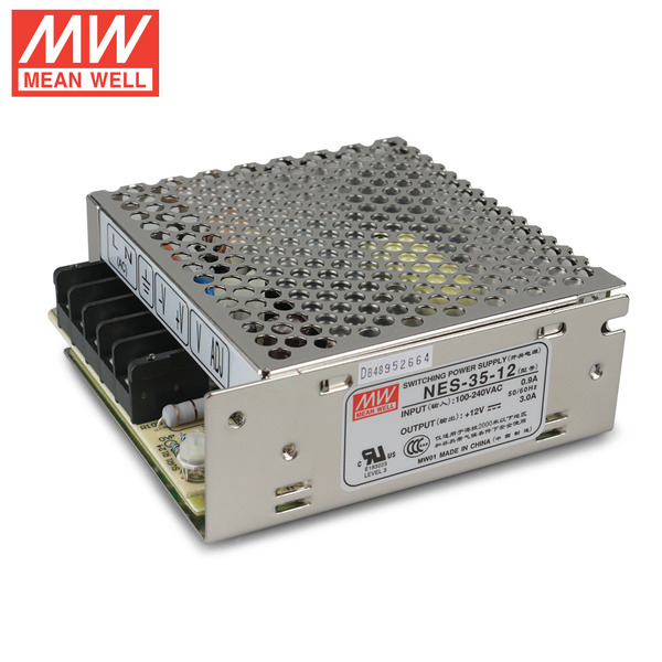 Mean Well LRS-35-12 DC12V 35Watt 3A UL Certification AC110-220 Volt Switching Power Supply For LED Strip Lights Lighting Mean Well LRS-35-12 DC12V 35Watt 3A UL Certification AC110-220 Volt Switching Power Supply For LED Strip Lights Lighting